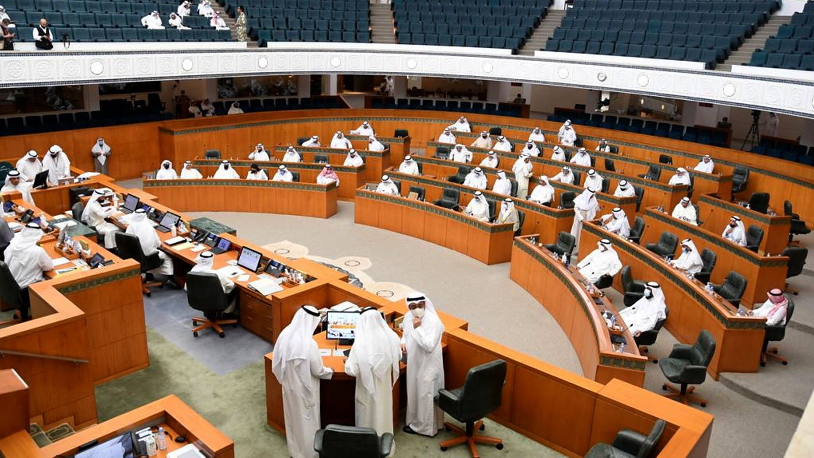 جانب من جلسة لمجلس الأمة الكويتي بتاريخ ٢٧ مايو ٢٠٢١